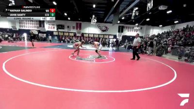 144 lbs Cons. Round 4 - John Santy, El Toro vs Nathan Galindo, Whittier