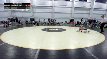B-40 lbs Final - Michael McManus-Cruz, WV vs Hannah Gregula, PA