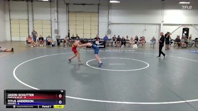 110 lbs Round 3 (8 Team) - Jason Schutter, Missouri Blue vs Titus Anderson, Virginia