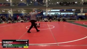 72 lbs Round 4 (16 Team) - Grady Moos, Burnett Trained vs Eli Bechtold, All American