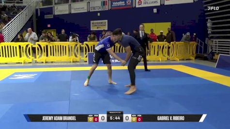 Gabriel V. Ribeiro vs Jeremy Adam Brandel 2025 Pan IBJJF Jiu-Jitsu No-Gi Championship