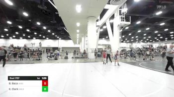 85 lbs Rr Rnd 2 - Brian Baca, Juggernaut WC vs Kaejrick Clark, American Outlaws Wrestlin