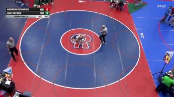 82 lbs Semifinal - Andrew Edwards, West Branch vs Joey Myers, Portage