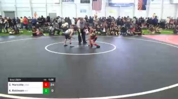 52 lbs Prelims - Cael Marcotte, SoCal Grappling Club vs Kyler Robinson, Mat Time WA