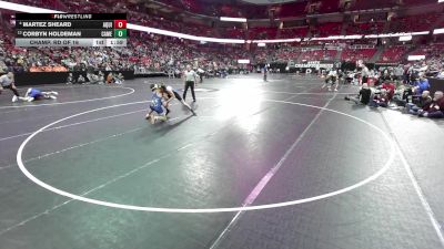 126 lbs Champ. Rd Of 16 - Corbyn Holdeman, Cameron vs Martez Sheard, Aquinas