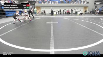43 lbs Rr Rnd 1 - Stetson Honeman, Woodward Youth Wrestling vs Gabriel Robertson, Chandler Takedown Club