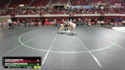 215 lbs Quarters & 1st Wb (16 Team) - Jacob Barrientes, Lubbock Cooper vs Bryce Kampschneider, Frisco Centennial