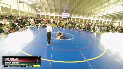 78 lbs Round 2 (4 Team) - Brock Zesiger, Sanderson Wrestling Academy vs Nico Estrada, Salem Elite Wrestling