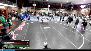 145 lbs Quarterfinal - Gil Mossburg, Glacier Peak vs Caden Dutra, Lake City High School