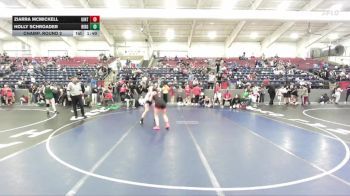 135 lbs Champ. Round 2 - Ziarra Mcmickell, Uintah vs Holly Schroader, Ridgeline