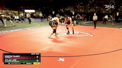 215 Class 4 lbs Champ. Round 1 - Porter Talbot, Willard vs Dylan Lake, Lafayette (Wildwood)