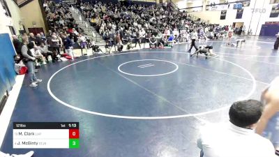 121 lbs Round Of 16 - Marlo Clark, Lake Highland Prep vs Johnathon McGinty, St. Joseph Regional