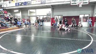 110-120 lbs Rr Rnd 2 - Ellie Carter, Perry Wrestling Academy vs Darrel Meeks, Jacket Wrestling Club