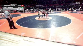 2A 106 lbs Semifinal - Vince DeMarco, Grayslake (Central) vs Dominic Pasquale, Elmhurst (IC Catholic)