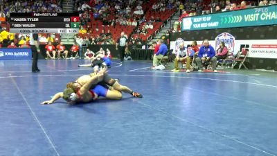 2A-144 lbs Cons. Round 4 - Kasen Tyler, Decorah vs Ben Walsh, Sergeant Bluff-Luton