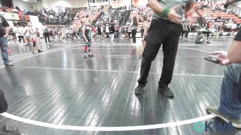 67 lbs Rr Rnd 1 - Sage Zumwalt, Grove Takedown Club vs Eli Zarnke, Hilldale Youth Wrestling Club