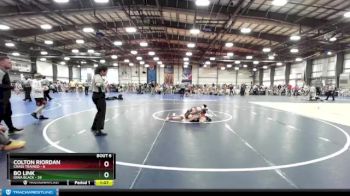 88 lbs Rd# 5- 3:45pm Friday Final Pool - Bo Link, Iowa Black vs Colton Riordan, Crass Trained