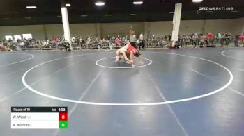 180 lbs Round Of 16 - William Ward, ND vs Michael Mocco, FL