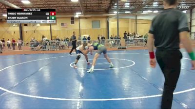 184 lbs Round 1 (6 Team) - Brady Ellison, Providence (Mont.) vs Pablo Hernandez, Clackamas Community College
