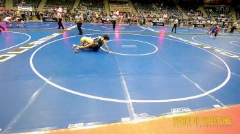 115 lbs Quarterfinal - Maximus Dhabolt, Sebolt Wrestling Academy vs Brock Rothermel, Line Mountain