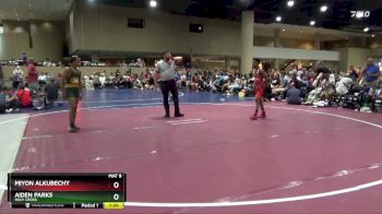 105 lbs Round 4 - Miyon Alkubechy, . vs Aiden Parks, Holy Cross