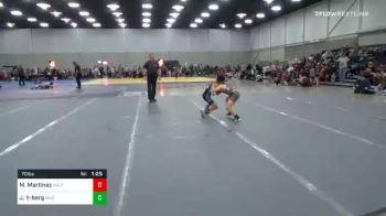 70 lbs Prelims - Matthew Martinez, Maize Wrestling Club vs Jordan Yi-berg, Mad Dawg