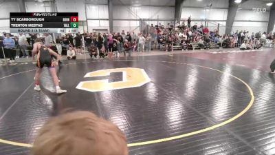 132 lbs Round 3 (8 Team) - Ty Scarborough, Burns/Pine Bluffs vs Trenton Mestas, Valley
