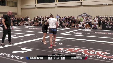 Brittney Elkin vs Nathalie Levesque 2025 ADCC East Coast Trials