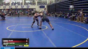 175 lbs Cons. Round 2 - Braden Sartor, SANDUSKY vs Danny Tiller, BERKSHIRE