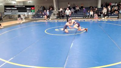120 lbs Round 1 - Keira Crane, Minden vs Violet Aulner, Bellevue East
