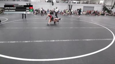 98 lbs Round 5 (6 Team) - Lottie Durant, Scanlan vs Luke Chunko, Grit Mat Club Red