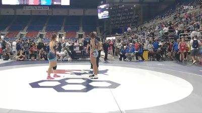 140 lbs Cons. Rd Of 64 - Kelly Mahecha, NY vs Meredith Kaump, IA