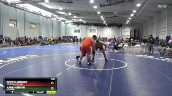 285 lbs Cons. Round 4 - Kaden Bryan, McDaniel vs Rocco Arduini, Keystone College