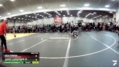 67 lbs Cons. Round 4 - Joseph Lamontagne Jr, Great Neck Wrestling Club vs Jack Stinson, Lebanon Youth Wrestling