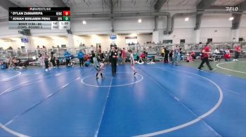 60 lbs Cons. Semi - Josiah Benjamin Pena, Steve Page Grappling vs Dylan Zamarripa, NB Elite Wrestling Club
