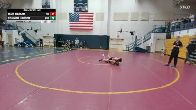 115 lbs Champ. Round 1 - Jack Tietama, Powell Middle School vs Connor Hansen, Worland Middle School