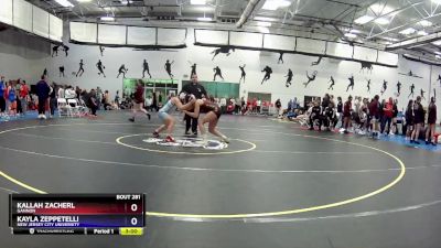 138B Quarterfinal - Kayla Zeppetelli, New Jersey City University vs Kallah Zacherl, Gannon