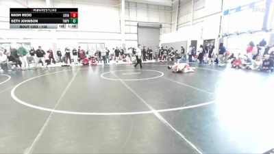 138 lbs Cons. Round 5 - Nash Redd, Logan vs Seth Johnson, Timpview