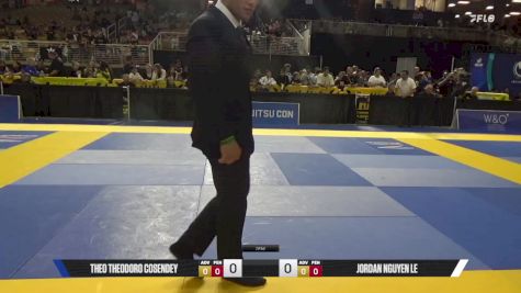 Jordan Nguyen Le vs Theo Theodoro Cosendey 2025 Pan Kids Jiu-Jitsu IBJJF Championship