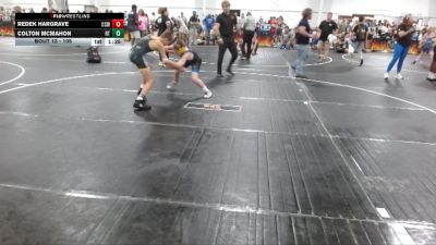 105 lbs Semifinal - Colton McMahon, Radford Trained vs Redek Hargrave, Chicken Coop Wrestling