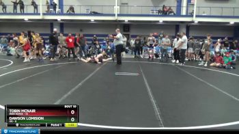 120 lbs Round 3 (8 Team) - Tobin McNair, Iron Horse vs Dawson Lomision, 4M