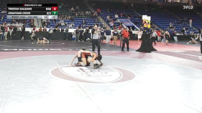 150 lbs Consi Of 32 #1 - Tristan Galeano, Watertown vs Jonathan Crow, Greater Lawrence