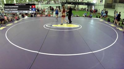 145 lbs Elle Kaufmann, Georgia vs Sadie Sehnert, Missouri