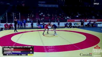 80kg Champ. Round 1 - Justin Lalli, Canadian Mal Wrestling vs Anthony Campione, Montreal NTC / Loyola HS