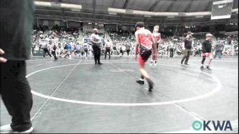 92 lbs Consi Of 8 #2 - Brayden Graves, Red Ryder Wrestling Club vs Christopher Couch, Del City Little League Wrestling