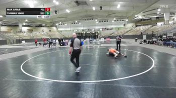 150 lbs 2nd Wrestleback (8 Team) - Thomas York, Station Camp High School vs Max Cable, Pigeon Forge High School