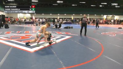 138 lbs Round Of 64 - Kane Dauber, IL vs Caden Yanarella, PA