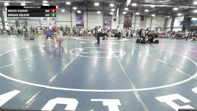 142 lbs Rr Rnd 2 - Brock Zander, Team Shutt Dethrone vs Deegan Nelson, 84 Athletes