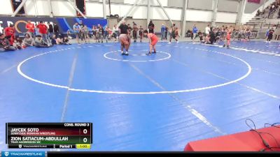 135 lbs Cons. Round 3 - Jaycek Soto, Sunnyside Ironman Wrestling vs Zion Satiacum-Abdullah, Team Aggression WC