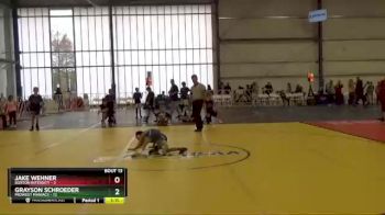 60 lbs Round 5 - Grayson Schroeder, Midwest Maniacs vs Jake Wehner, Buxton Intensity